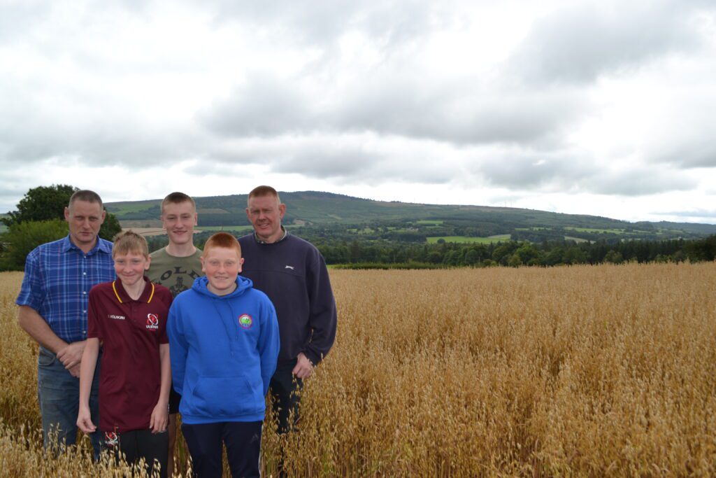 County Tyrone farmer wins UFU oats competition