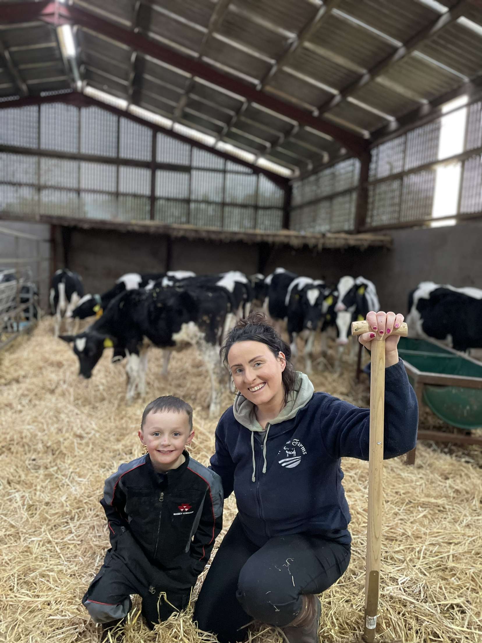 Bronagh Brennan and son Patrick Óg.