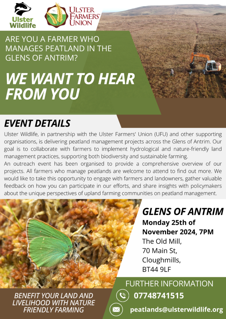 Peatland farmer outreach events