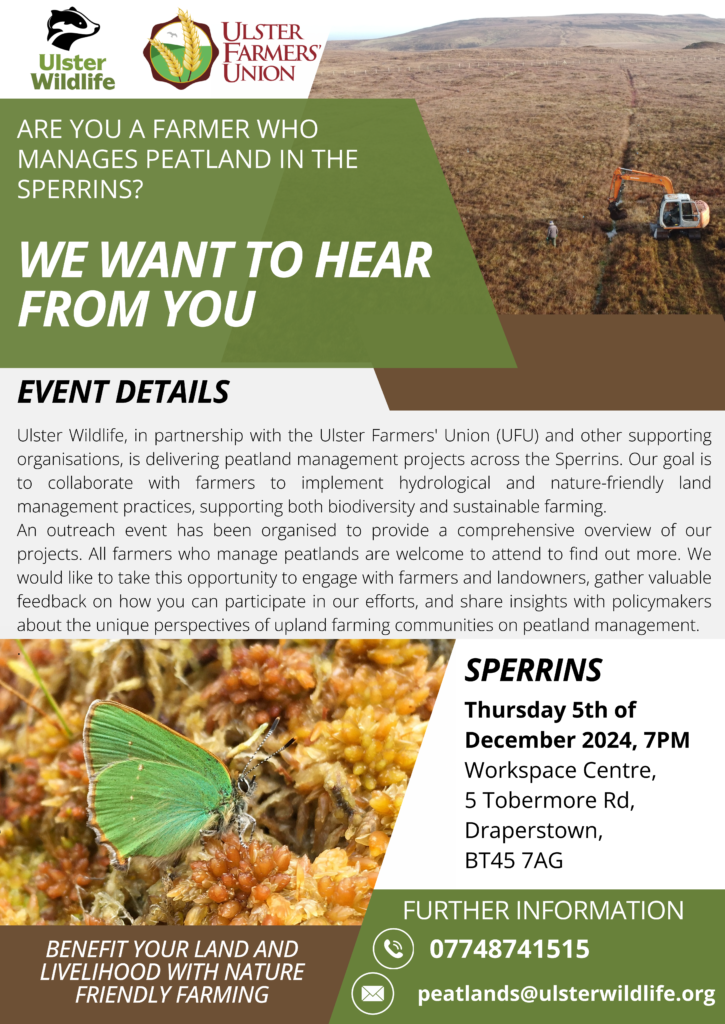 Peatland farmer outreach events