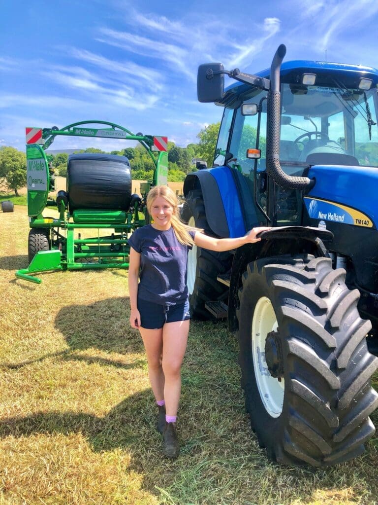 Women in agriculture profile featuring Sophie Thompson