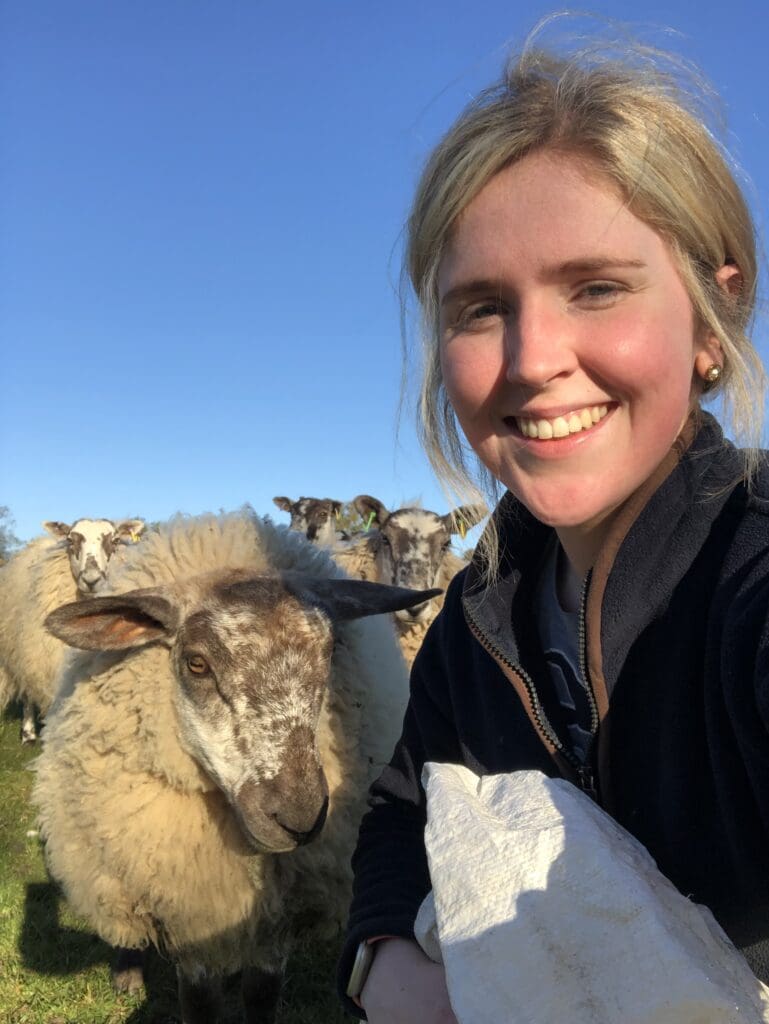 Women in agriculture profile featuring Sophie Thompson